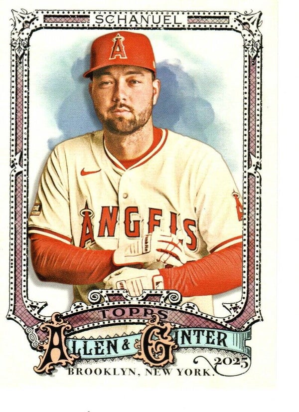 Allen & Ginter 2025 #161 Nolan Schanuel, Angels