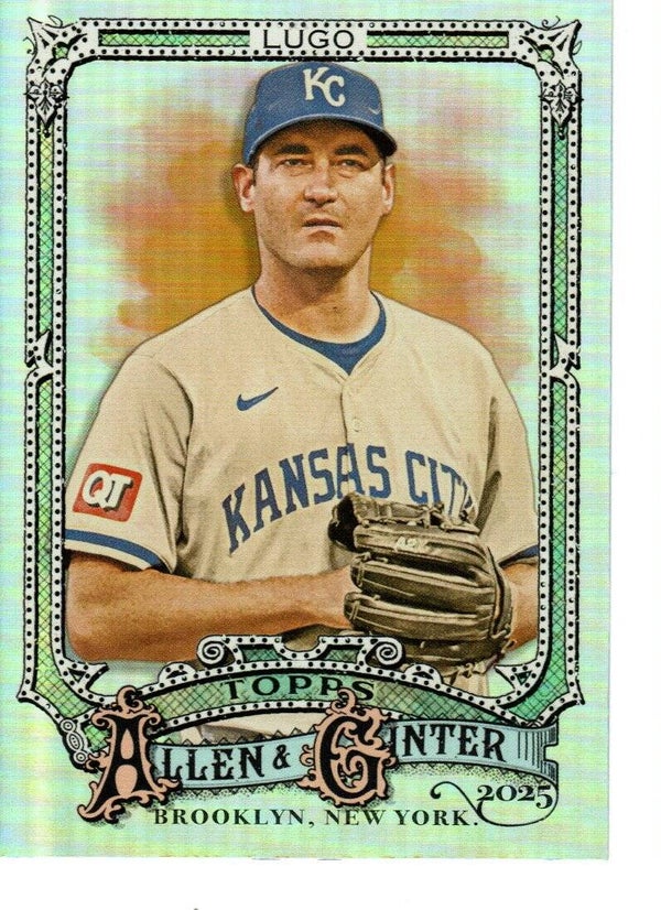 Allen & Ginter 2025 Silver Portrait #162 Seth Lugo, Kansas City Royals