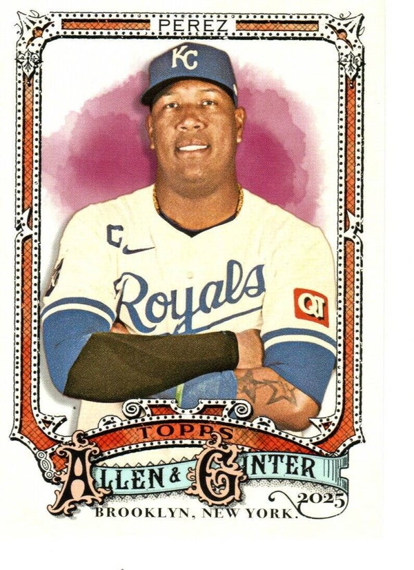 Allen & Ginter 2025 #165 Salvador Perez, Kansas City Royals