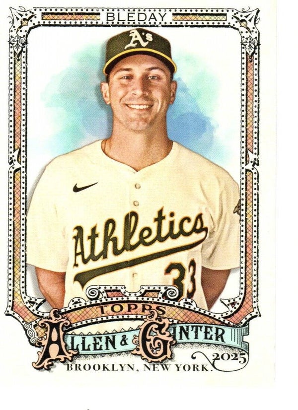 Allen & Ginter 2025 #166 JJ Bleday, Athletics