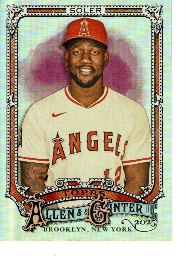 Allen & Ginter 2025 Silver Portrait #167 Jorge Soler, Angels