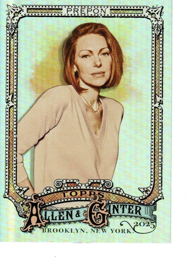 Allen & Ginter 2025 Silver Portrait #169 Laura Prepon "That 70's Show"