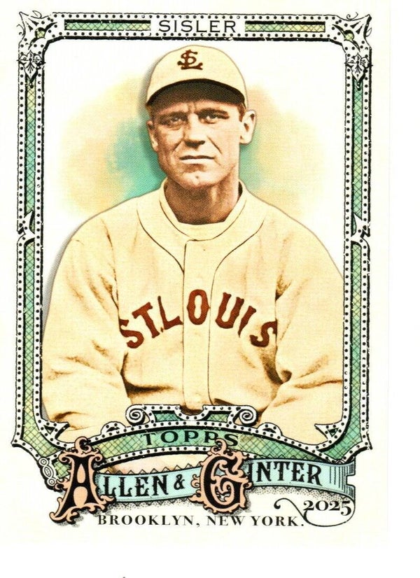 Allen & Ginter 2025 #170 George Sisler, St. Louis Browns
