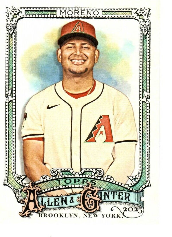 Allen & Ginter 2025 #172 Gabriel Moreno, Arizona Diamondbacks