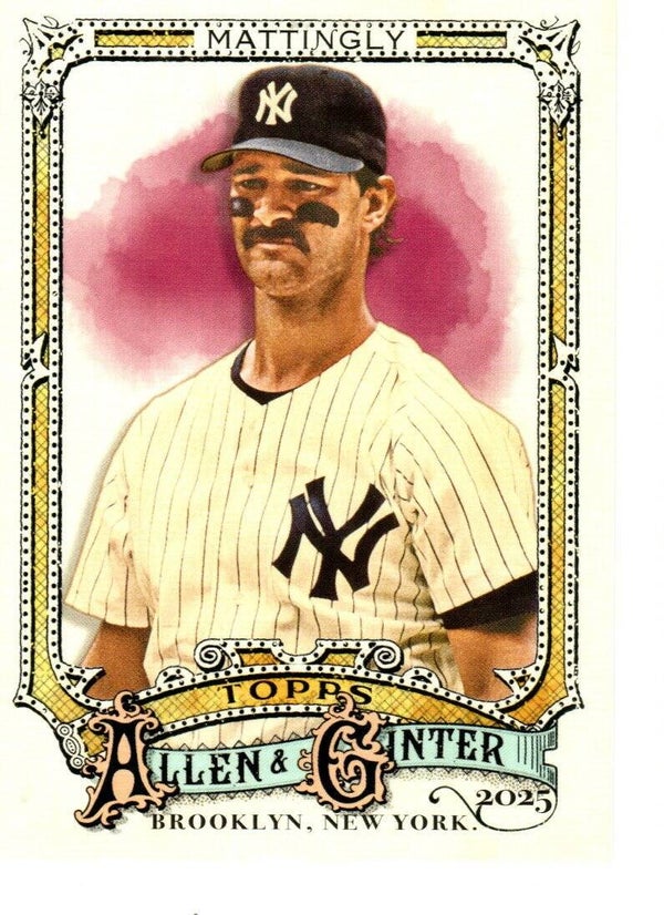 Allen & Ginter 2025 #173 Don Mattingly, New York Yankees