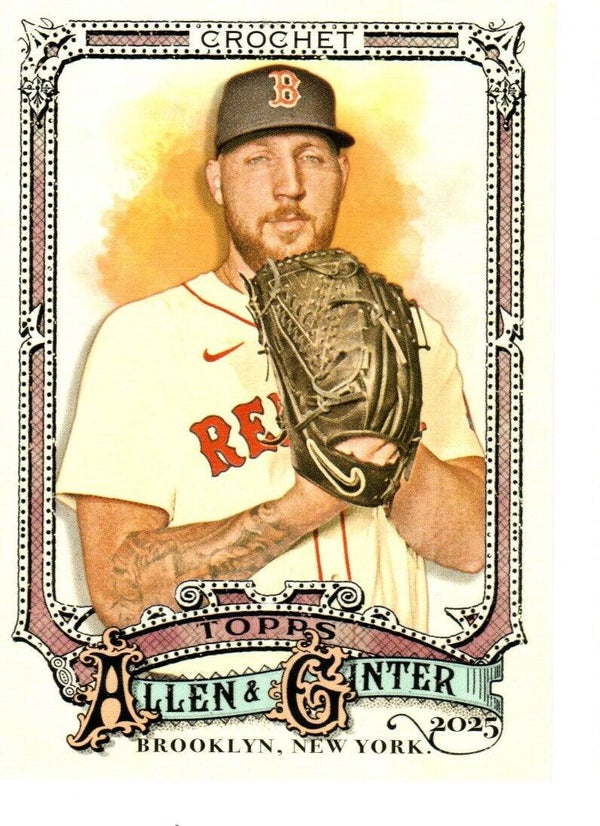 Allen & Ginter 2025 #177 Garrett Crochet, Boston Red Sox
