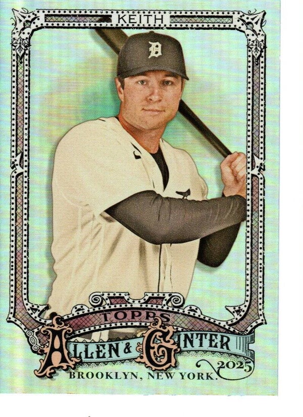 Allen & Ginter 2025 Silver Portrait #178 Colt Keith, Detroit Tigers