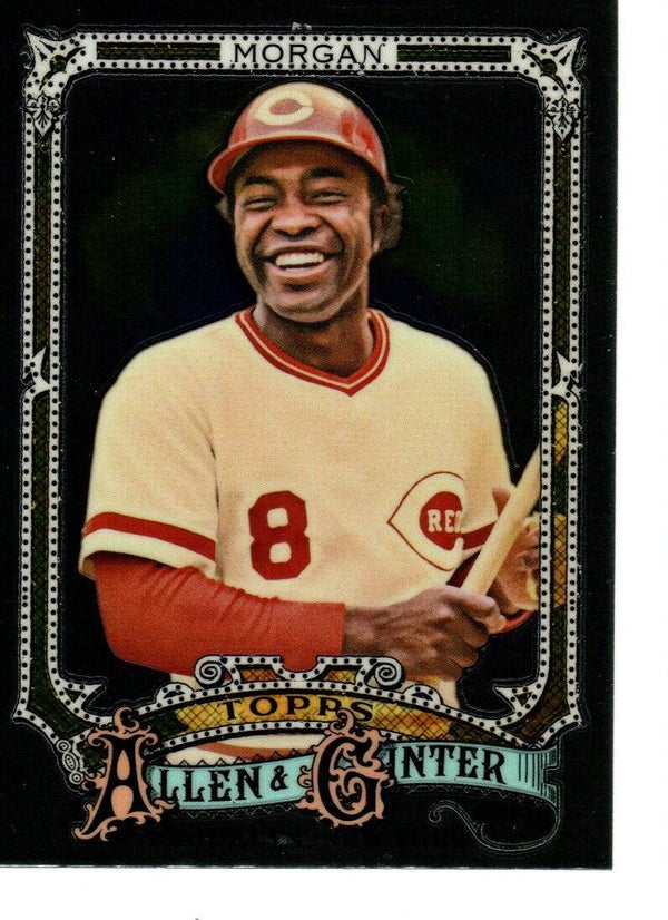 Allen & Ginter 2025 Chrome #179 Joe Morgan, Cincinnati Reds