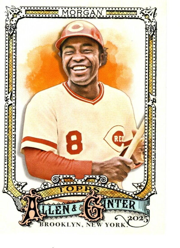 Allen & Ginter 2025 #179 Joe Morgan, Cincinnati Reds