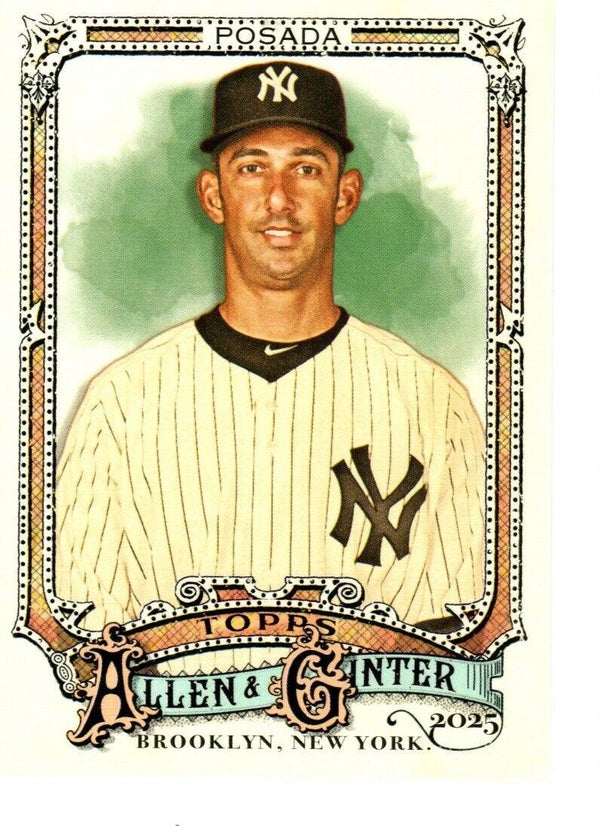 Allen & Ginter 2025 #182 Jorge Posada, New York Yankees