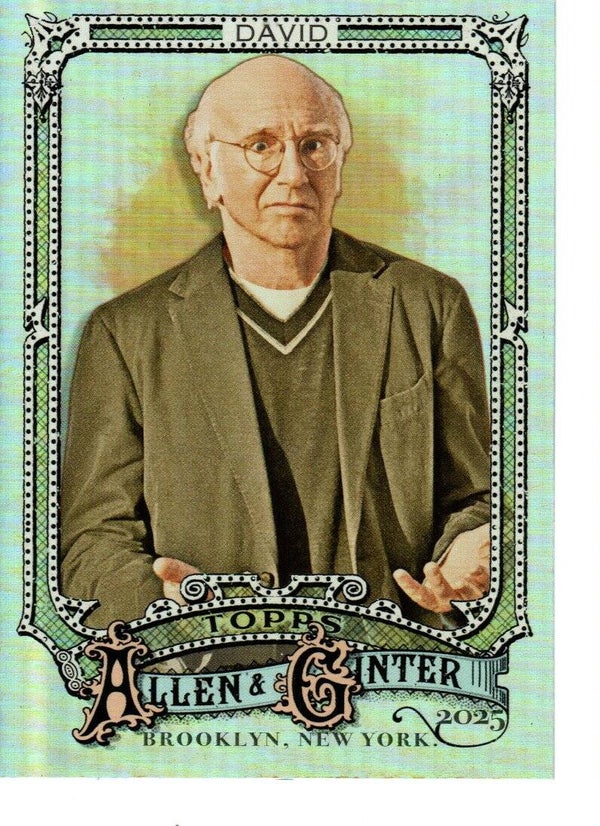 Allen & Ginter 2025 Silver Portrait #184 Larry David
