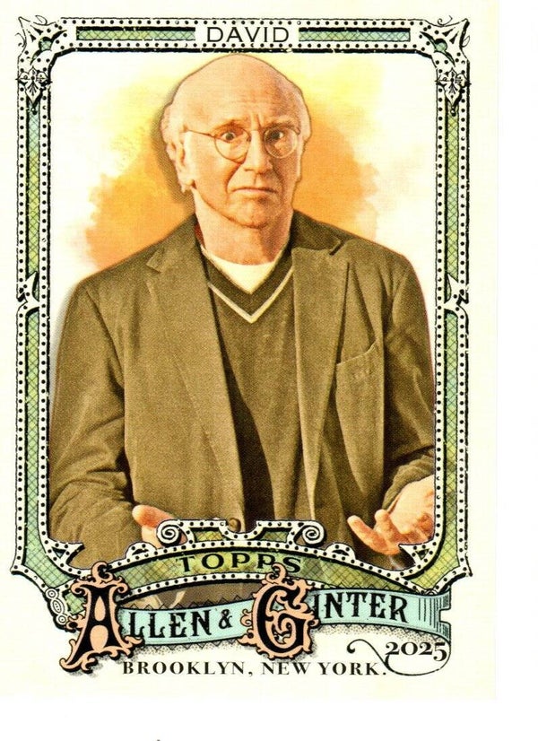 Allen & Ginter 2025 #184 Larry David