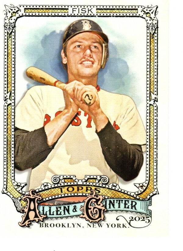 Allen & Ginter 2025 #187 Carlton Fisk, Boston Red Sox
