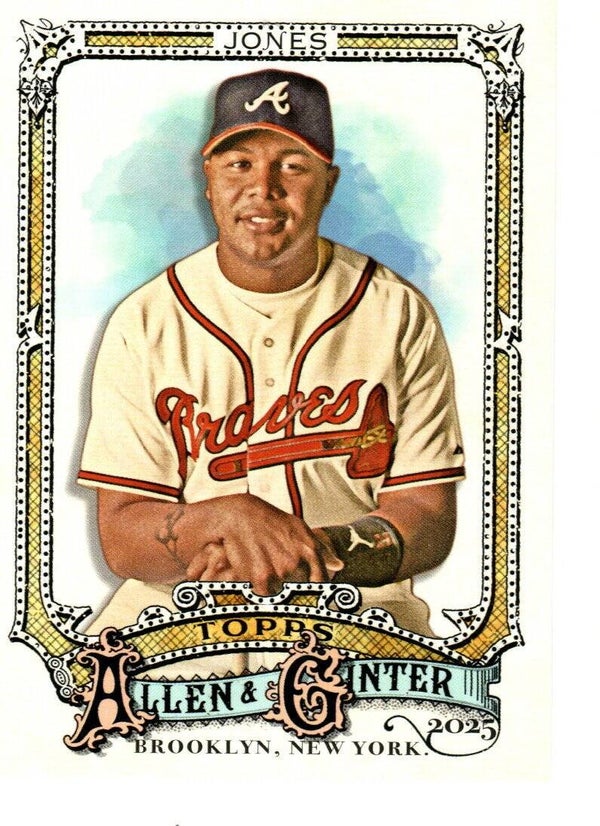 Allen & Ginter 2025 #190 Andruw Jones, Atlanta Braves