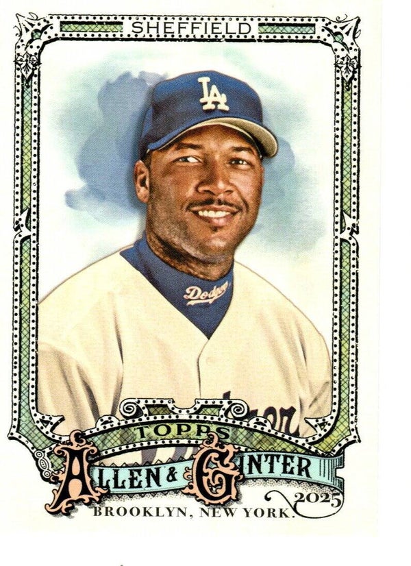 Allen & Ginter 2025 #191 Gary Sheffield, Los Angeles Dodgers