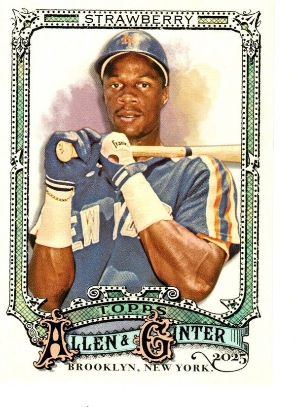Allen & Ginter 2025 #192 Darryl Strawberry, New York Mets