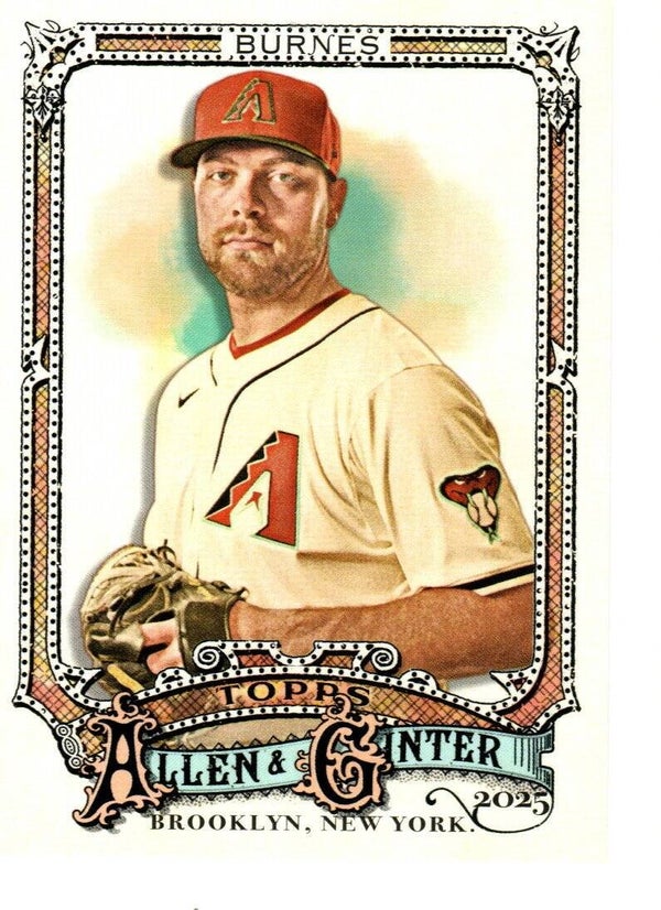 Allen & Ginter 2025 #195 Corbin Burnes, Arizona Diamondbacks