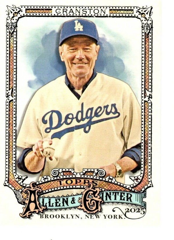 Allen & Ginter 2025 #209 Brian Cranston