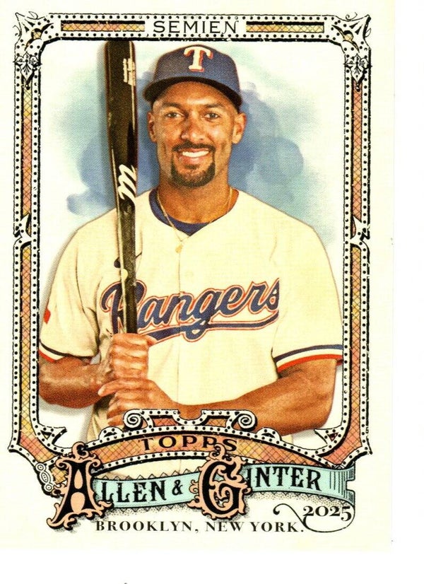 Allen & Ginter 2025 #212 Marcus Semien, Texas Rangers