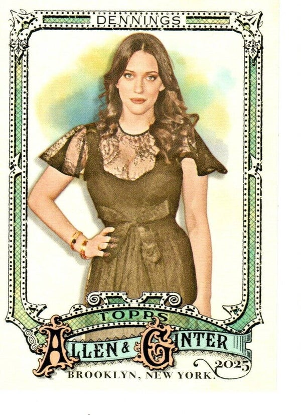 Allen & Ginter 2025 #213 Kat Dennings
