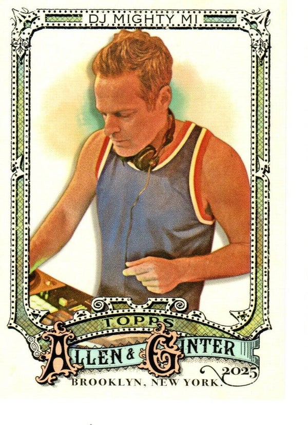 Allen & Ginter 2025 #215 DJ Mighty Mi