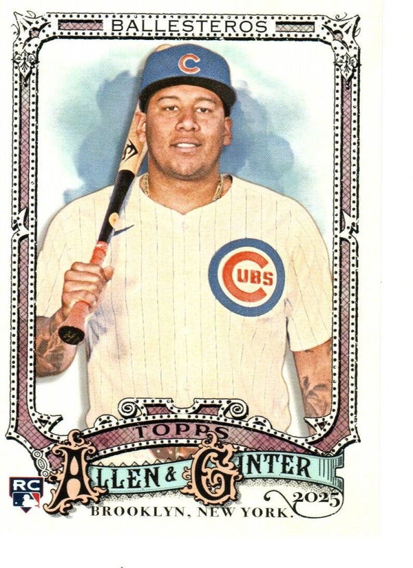 Allen & Ginter 2025 #219 Moisés Ballesteros, Chicago Cubs RC