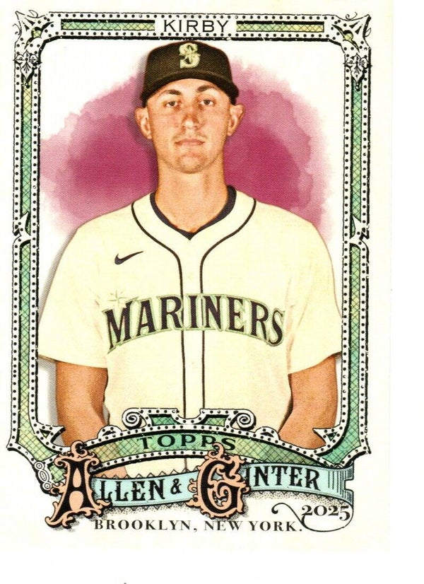 Allen & Ginter 2025 #220 George Kirby, Seattle Mariners