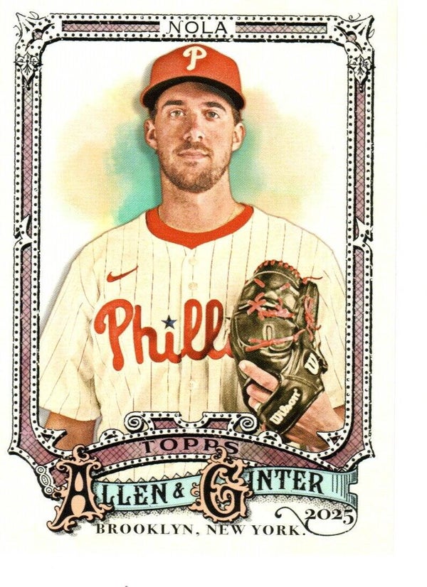 Allen & Ginter 2025 #231 Aaron Nola, Philadelphia Phillies