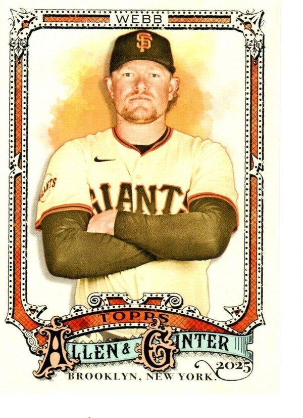 Allen & Ginter 2025 #232 Logan Webb, San Francisco Giants