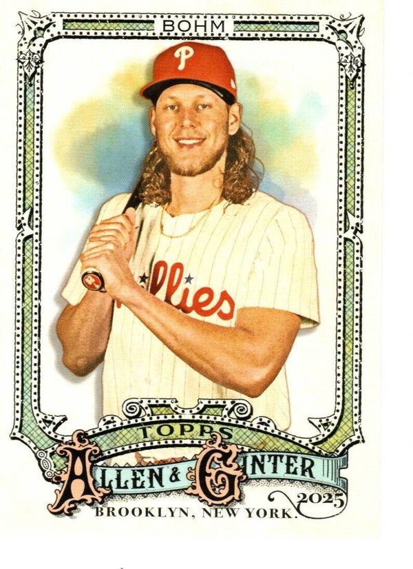Allen & Ginter 2025 #234 Alec Bohm, Philadelphia Phillies