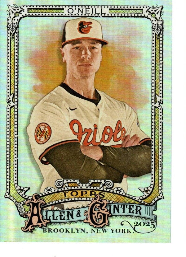 Allen & Ginter 2025 Silver Portrait #242 Tyler O’Neill, Baltimore Orioles