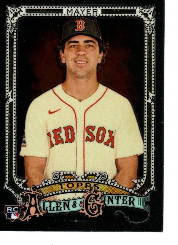 Allen & Ginter 2025 Chrome #245 Marcelo Mayer, Boston Red Sox RC
