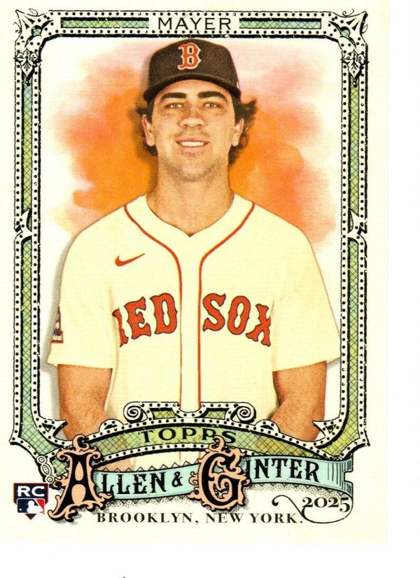 Allen & Ginter 2025 #245 Marcelo Mayer, Boston Red Sox RC