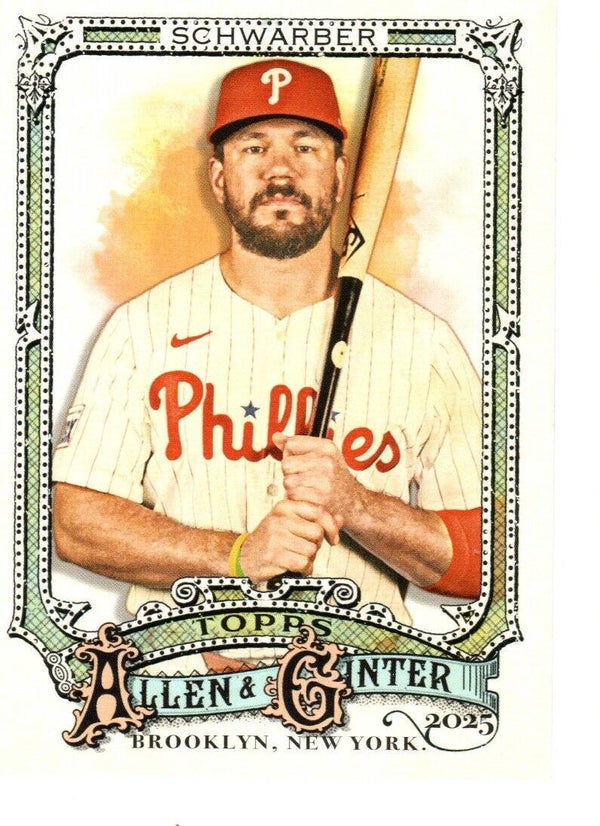 Allen & Ginter 2025 #246 Kyle Schwarber, Philadelphia Phillies