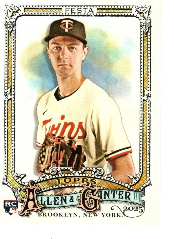Allen & Ginter 2025 #249 David Festa, Minnesota Twins RC