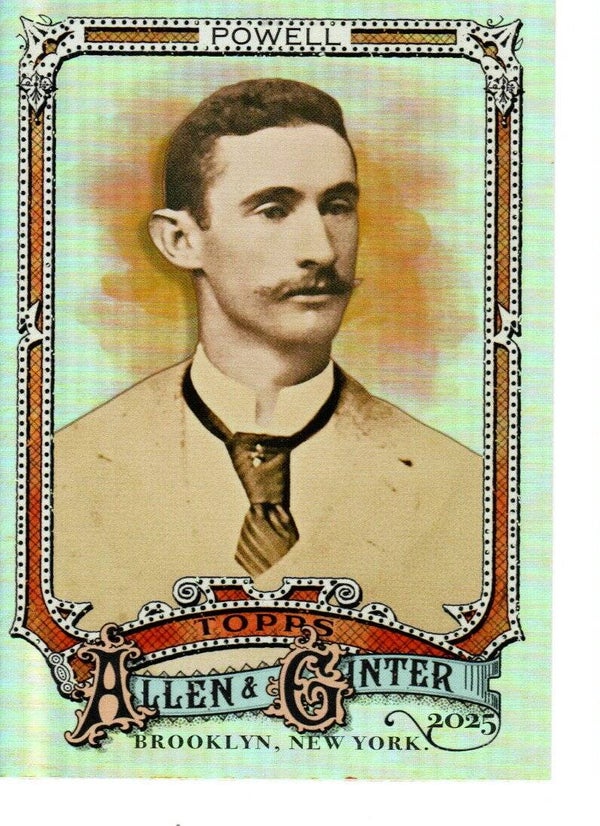 Allen & Ginter 2025 Silver Portrait #251 Abner Powell, Washington Nationals