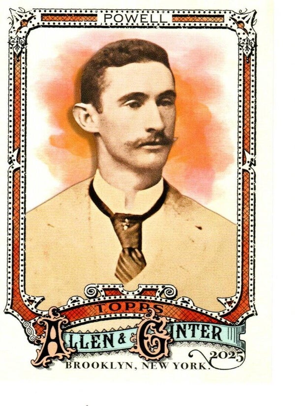 Allen & Ginter 2025 #251 Abner Powell, Washington Nationals