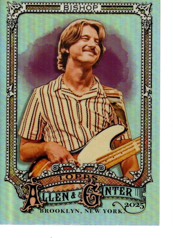 Allen & Ginter 2025 Chrome Refractor #254 Andrew Bishop