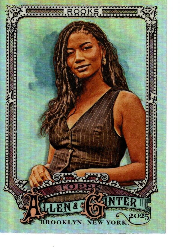Allen & Ginter 2025 Chrome Refractor #268 Taylor Rooks