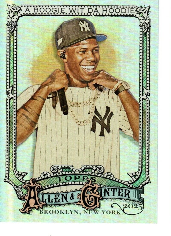Allen & Ginter 2025 Silver Portrait #270 a Boogie wit da Hoodie