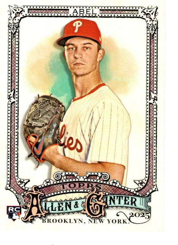 Allen & Ginter 2025 #272 Mick Abel, Philadelphia Phillies RC