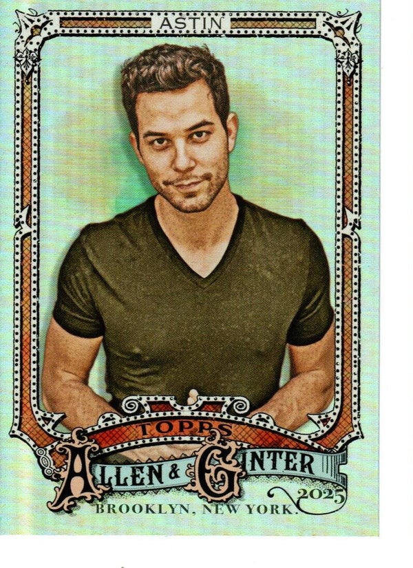 Allen & Ginter 2025 Silver Portrait #275 Skylar Astin