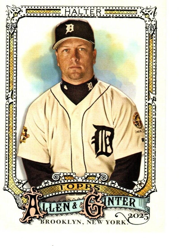 Allen & Ginter 2025 #289 Shane Halter, Detroit Tigers