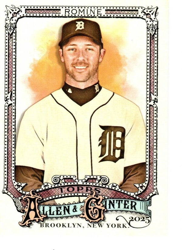 Allen & Ginter 2025 #290 Andrew Romine, Detroit Tigers