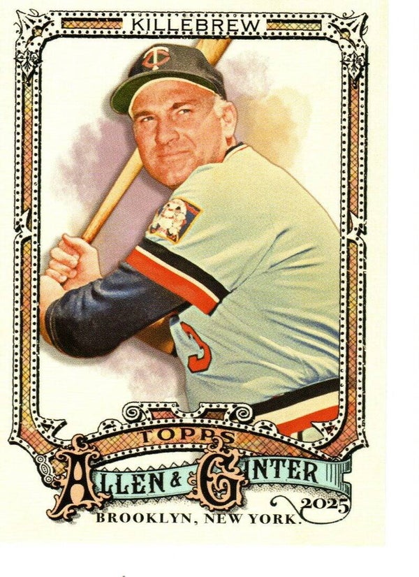 Allen & Ginter 2025 Short Print #325 Harmon Killebrew, Minnesota Twins