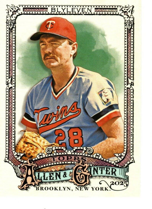Allen & Ginter 2025 Short Print #341 Bert Blyleven, Minnesota Twins