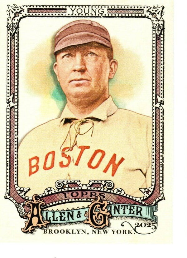Allen & Ginter 2025 Short Print #348 Cy Young, Boston Red Sox