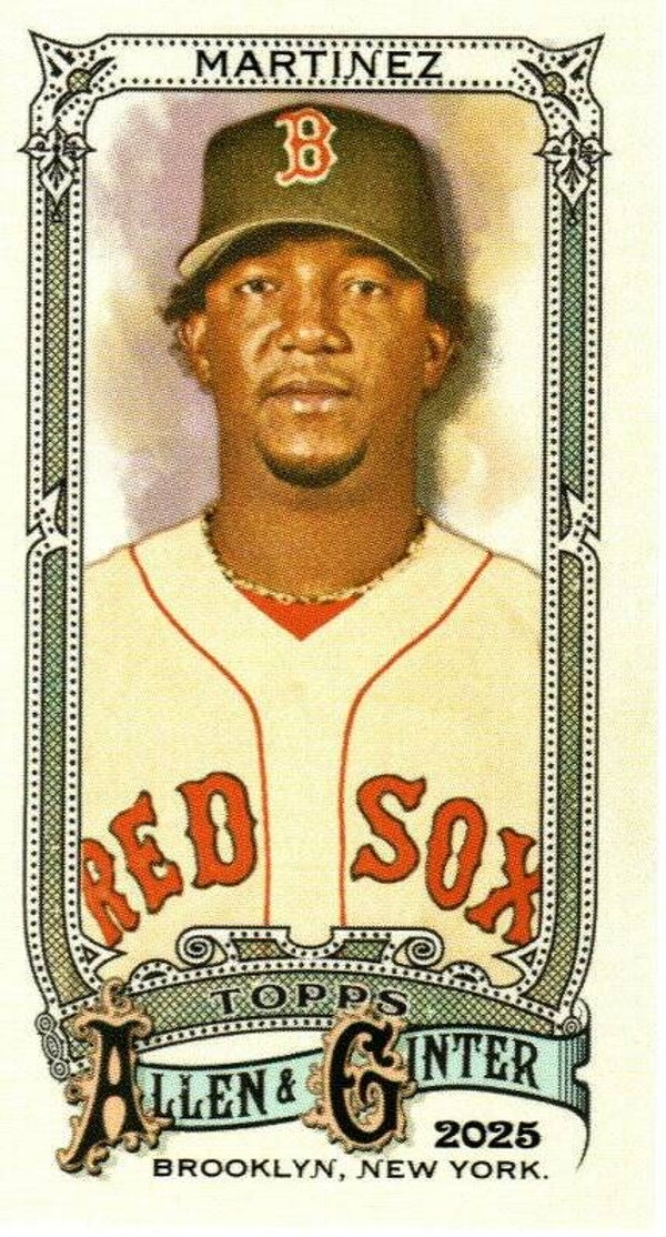 Allen & Ginter 2025 Mini #8 Pedro Martinez, Boston Red Sox