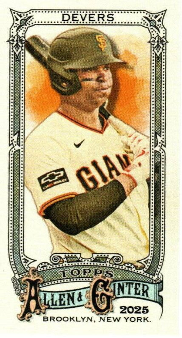 Allen & Ginter 2025 Mini #29 Rafael Devers, San Francisco Giants