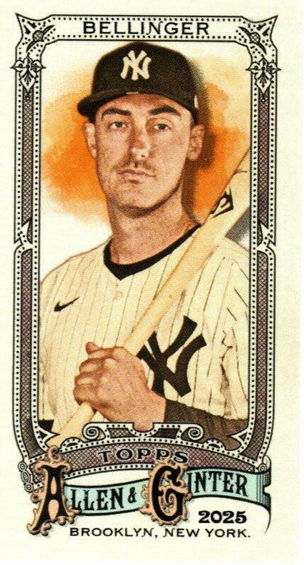 Allen & Ginter 2025 Mini #78 Cody Bellinger, New York Yankees